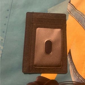 Grey card holder